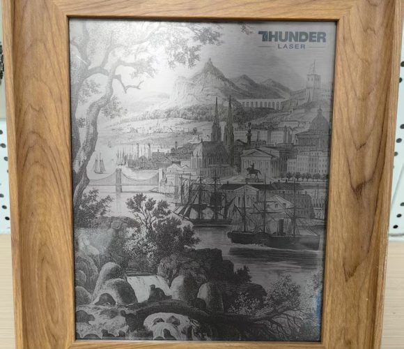 Marking Titanium sheet